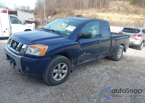 2010 Nissan Titan Se z USA, uszkodzony, nr VIN 1N6AA0CC6AN322778